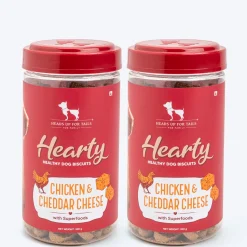 Hearty Chicken & Cheddar Cheese Dog Biscuits Gluten-Free 320g