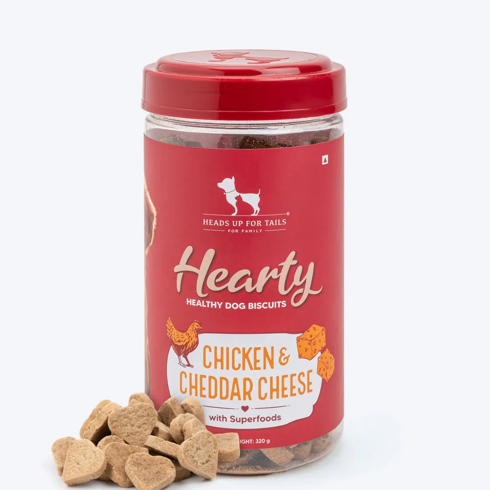 Hearty Chicken & Cheddar Cheese Dog Biscuits Gluten-Free 320g