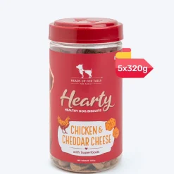 Hearty Chicken & Cheddar Cheese Dog Biscuits Gluten-Free 320g