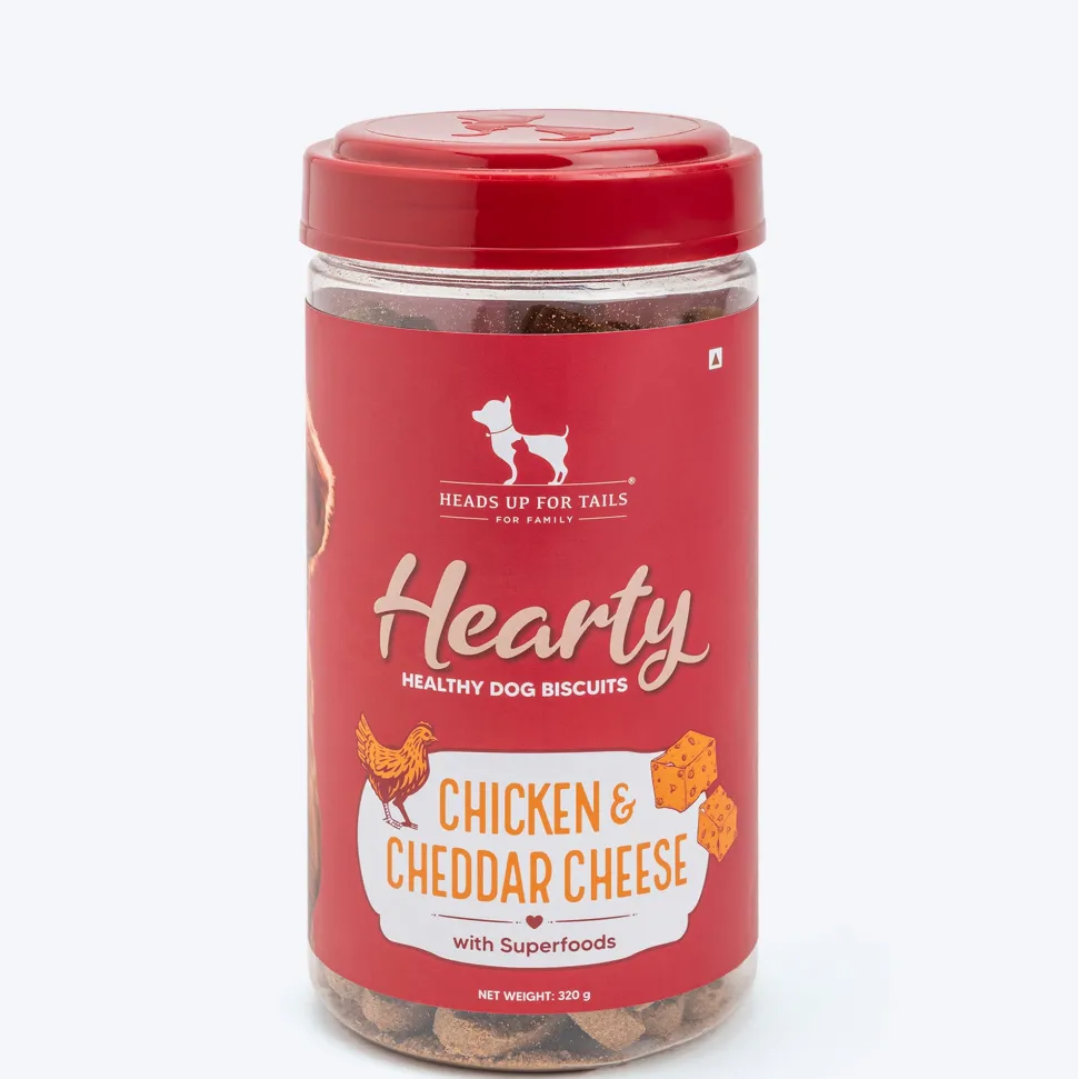 Hearty Chicken & Cheddar Cheese Dog Biscuits Gluten-Free 320g