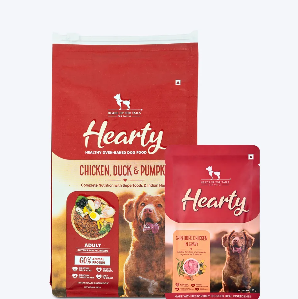 Hearty Chicken & Pumpkin Meal Combo