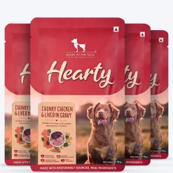 Hearty Chunky Chicken & Liver in Gravy Wet Dog Food 70g