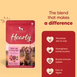 Hearty Chunky Lamb & Liver in Gravy Dog Food 70g