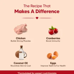 Hearty Dog Biscuits Chicken & Cranberries Grain-Free 320g