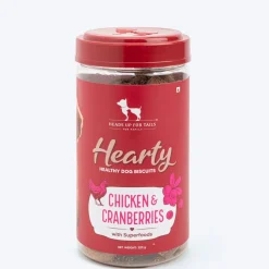Hearty Dog Biscuits Chicken & Cranberries Grain-Free 320g