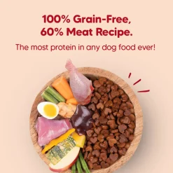 Hearty Grain-Free Adult Dog Food Turkey Fish & Chicken
