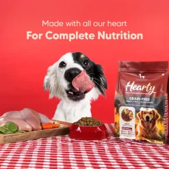 Hearty Grain-Free Adult Dog Food Turkey Fish & Chicken