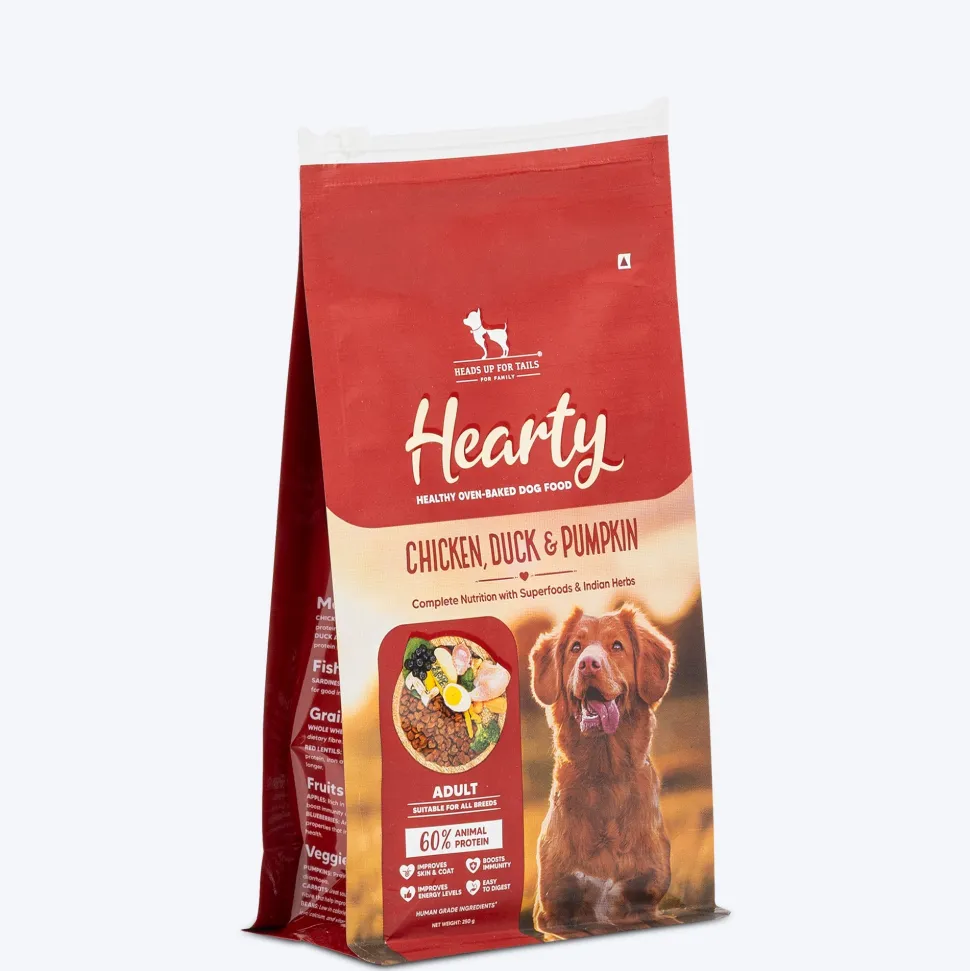 Hearty Oven-Baked Adult Dog Food Chicken, Duck & Pumpkin