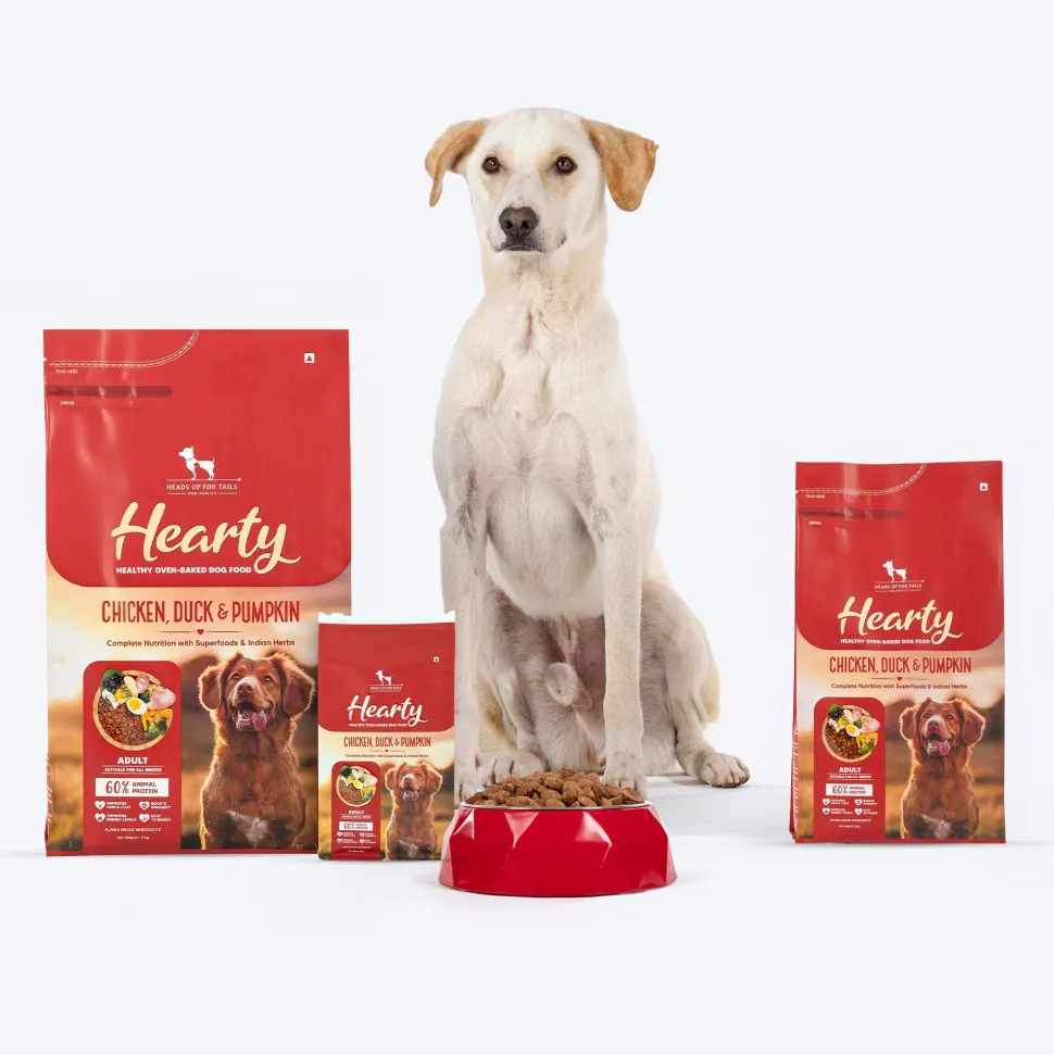 Hearty Oven-Baked Adult Dog Food Chicken, Duck & Pumpkin