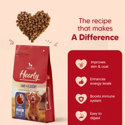 Hearty Oven-Baked Lamb & Blueberry Adult Dog Food All Breeds