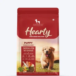 Hearty Oven-Baked Puppy Food Chicken & Fish with Superfoods