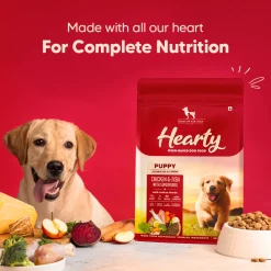 Hearty Oven-Baked Puppy Food Chicken & Fish with Superfoods