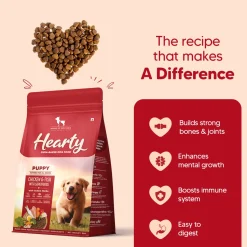 Hearty Oven-Baked Puppy Food Chicken & Fish with Superfoods - 250 gm (Best Before August'26)