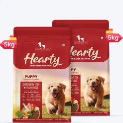 Hearty Oven-Baked Puppy Food Chicken & Fish with Superfoods - 250 gm (Best Before August'26)