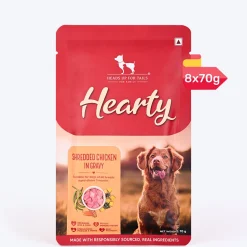 Hearty Shredded Chicken & Pumpkin in Gravy Wet Dog Food 70g