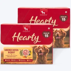Hearty Shredded Chicken & Pumpkin in Gravy Wet Dog Food 70g