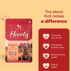 Hearty Trio: Chicken, Lamb & Pumpkin Delight in Gravy Combo For Dog - 210g (3 x 70g)
