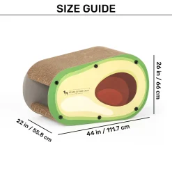HUFT Avocado Scratcher For Cat - Green