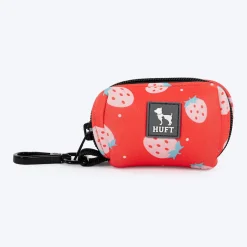 HUFT Berry Bliss Waste Bag Dispenser For Dog & Cat - Red