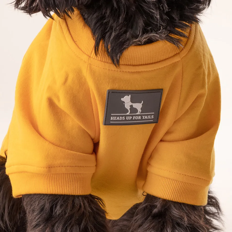 HUFT Best Dog Ever Pet Sweatshirt - Yellow