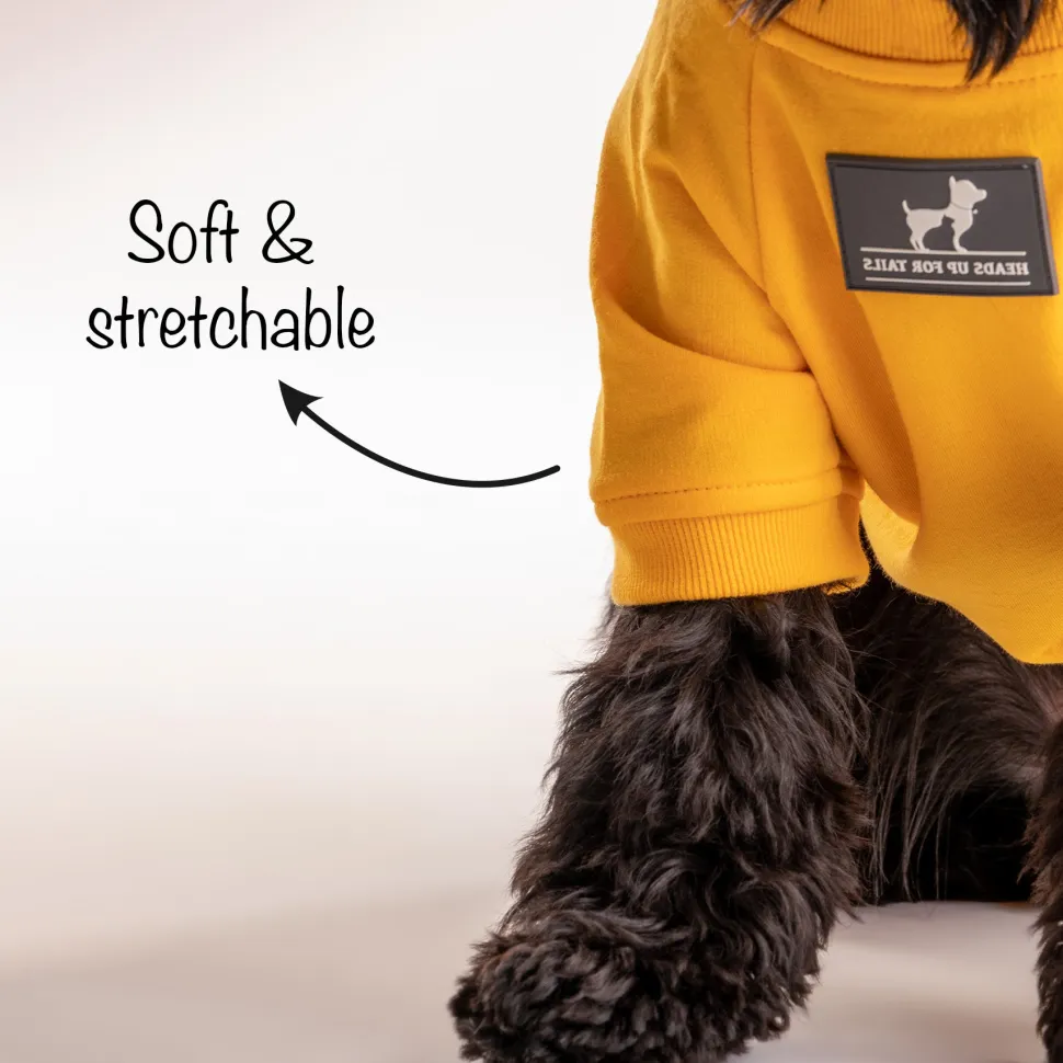 HUFT Best Dog Ever Pet Sweatshirt - Yellow