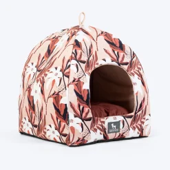 HUFT Blossom Breeze Cat Tent Bed - Powder White