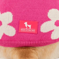 HUFT Blossom Knit Sweater For Dog - Pink