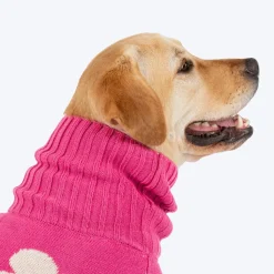 HUFT Blossom Knit Sweater For Dog - Pink