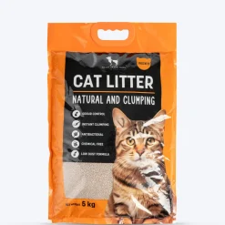 HUFT Cat Litter (Natural & Clumping) - Unscented - 5 kg
