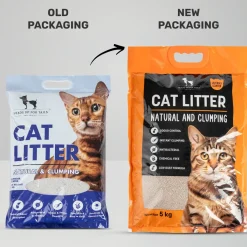 HUFT Cat Litter (Natural & Clumping) - Lavender Scented - 5 kg