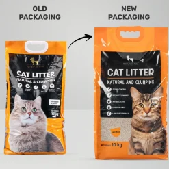 HUFT Cat Litter (Natural & Clumping) - Unscented - 10 kg