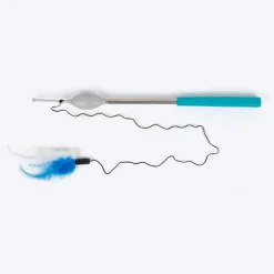 HUFT Catchy-Cat Wand Toy For Cat - Blue