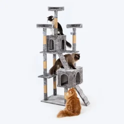 HUFT Catfinity Hub Multipurpose Cat Tree - Grey