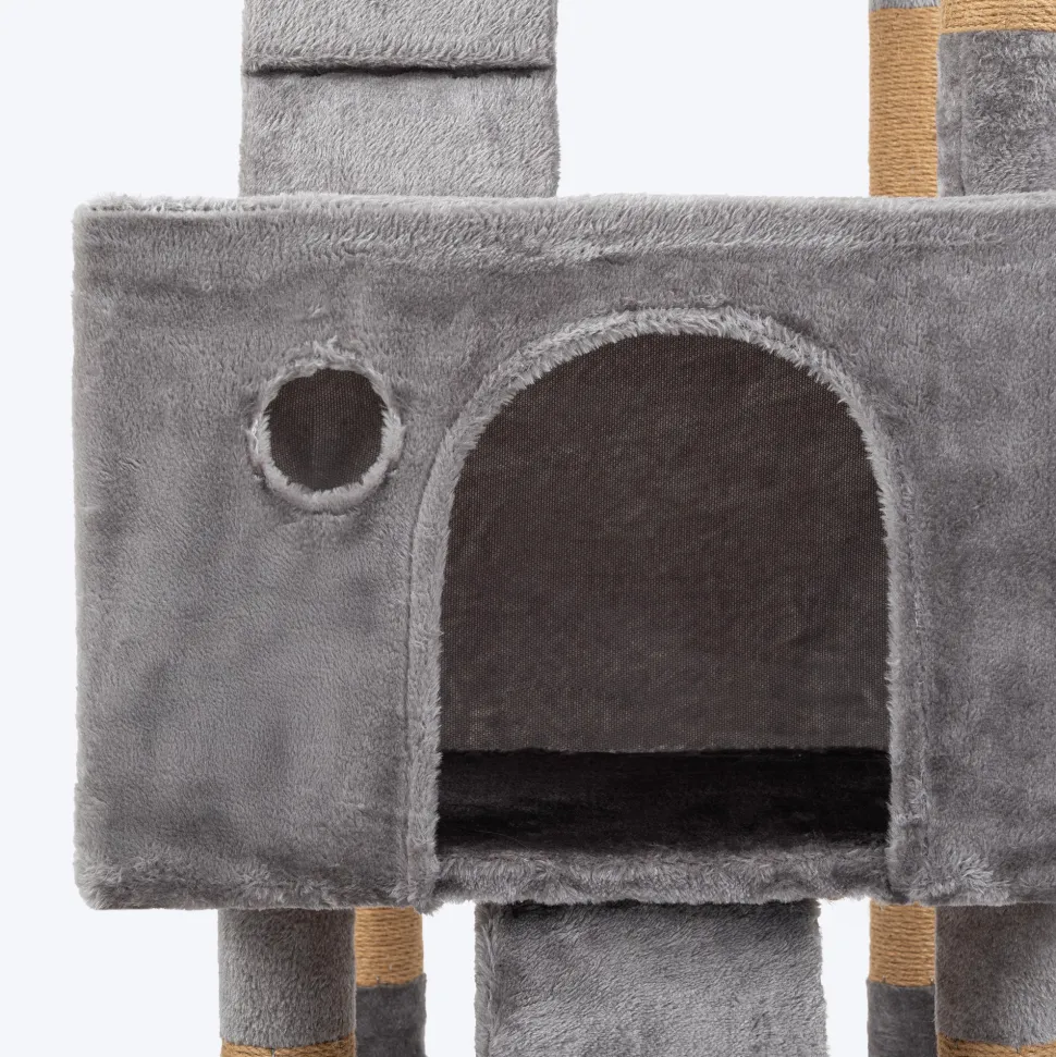 HUFT Catfinity Hub Multipurpose Cat Tree - Grey