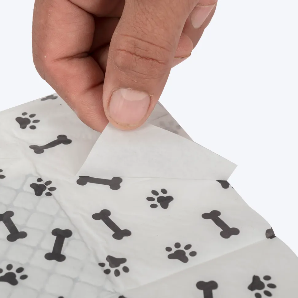HUFT Charcoal Pet Training Pads - 90 x 60 cm