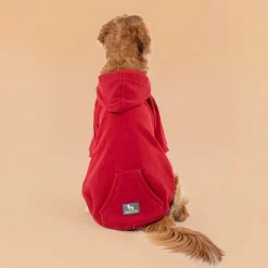 HUFT Cherry Sweet Sweatshirt With Hood For Big Dog - Red