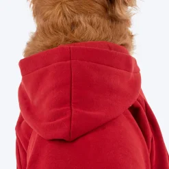 HUFT Cherry Sweet Sweatshirt With Hood For Big Dog - Red