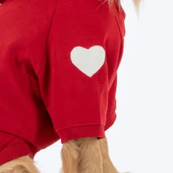 HUFT Cherry Sweet Sweatshirt With Hood For Big Dog - Red