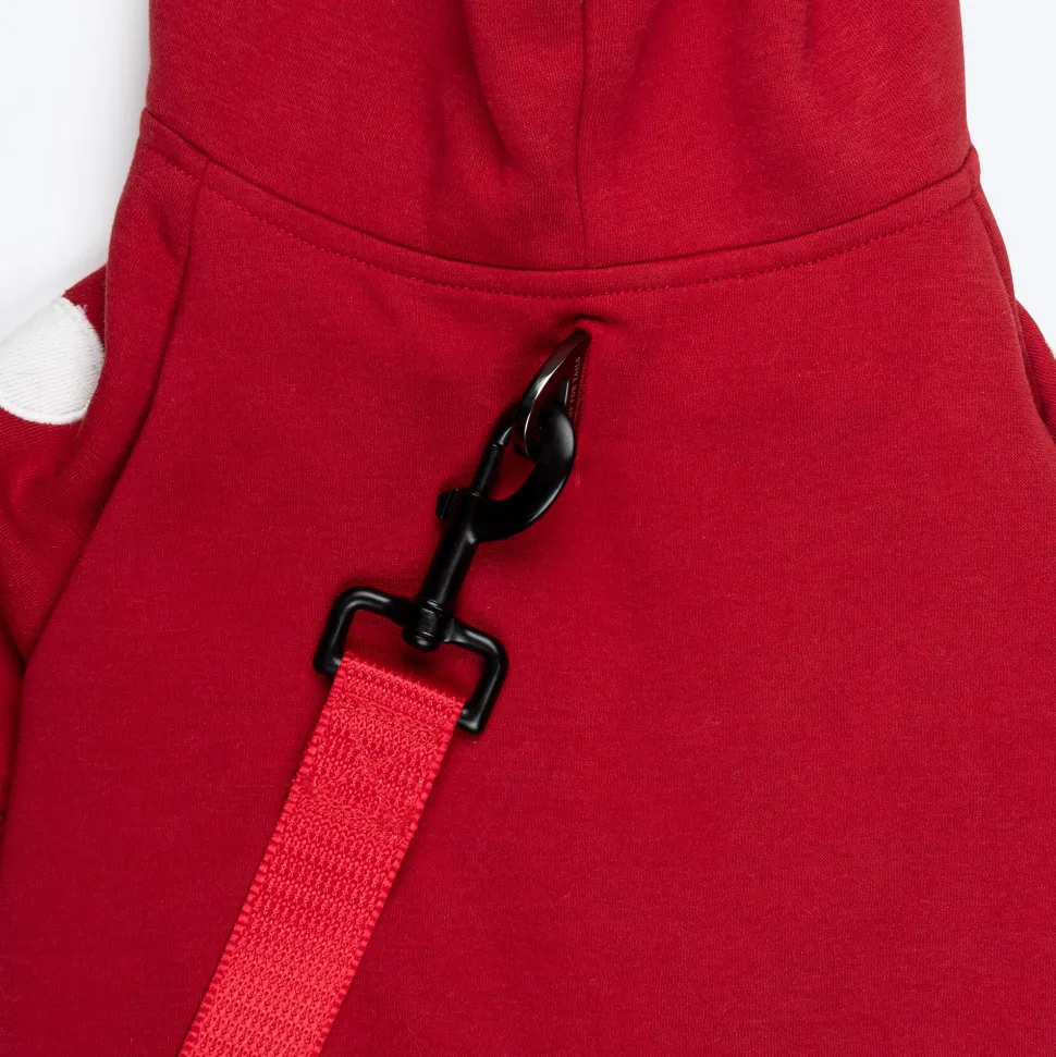 HUFT Cherry Sweet Sweatshirt With Hood For Big Dog - Red
