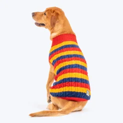 HUFT Classic Stripe Pet Sweater - Multicolour