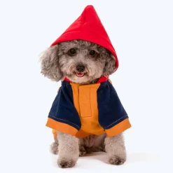 HUFT Colour Block Hoodie Pet Sweatshirt - Mustard