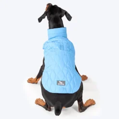 HUFT Cosy Pupper Reversible Dog Jacket- Ocean Blue