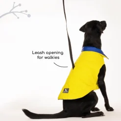 HUFT Cosy Pupper Reversible Dog Jacket - Lime Green