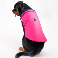 HUFT Cosy Pupper Reversible Dog Jacket - Denim Blue
