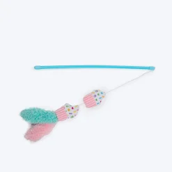 HUFT Cupcake Wand Toy With Catnip For Cat - Multicolor