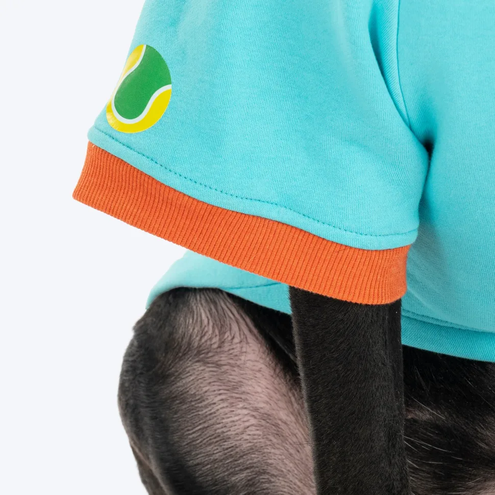 HUFT Cutest Cuddle Buddy Sweatshirt For Big Dog - Teal