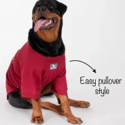 HUFT Cutie on Duty Pet Sweatshirt - Maroon