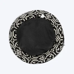 HUFT Dreamy Donut Bed For Cat & Puppy - Black & White