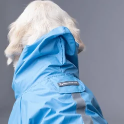 HUFT Drizzle Buddy Dog Raincoat - Sky Blue
