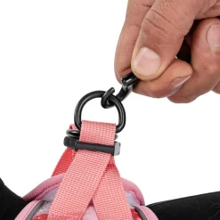 HUFT Easy Breezy Step-In Harness & Leash Set For Cat - Pink